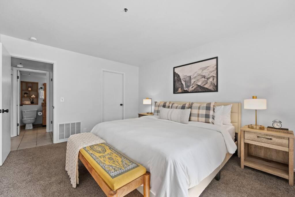Cozy Top Floor Condo With Mountain Views Park Stadt Exterior foto